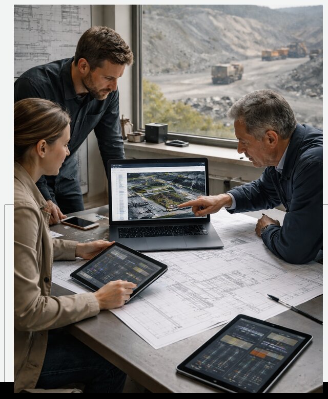 Разработка и внедрение систем для горнодобычи в Мариинске