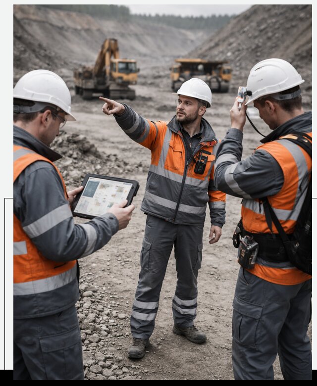 Система контроля персонала для горнодобывающей отрасли в Мариинске