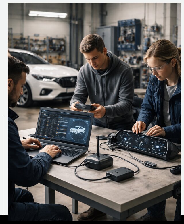 Разработка Connected Car и ПО для автопрома в Мариинске