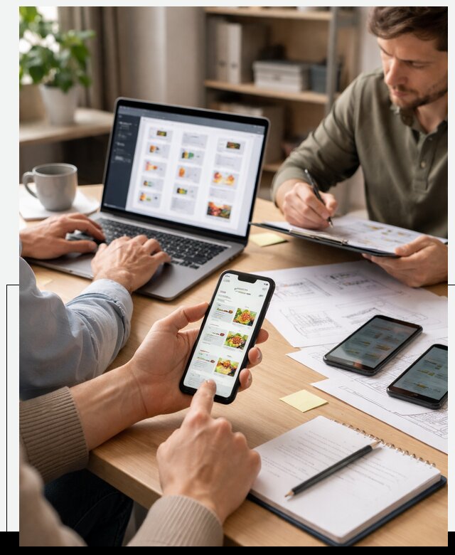 Разработка мобильного приложения торговой сети в Мариинске