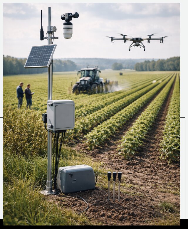 Разработка IoT мониторинга полей в Мариинске от 8668 р. | АвикейМрн